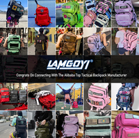 Sacs de sport LAMGOYI, sacs à dos, mochila, sacs tactiques de survie pour hommes, sac à dos tactique pour la randonnée et la chasse