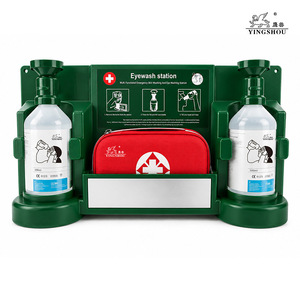 Estación Portátil <span class=keywords><strong>de</strong></span> Lavado <span class=keywords><strong>de</strong></span> Ojos <span class=keywords><strong>de</strong></span> <span class=keywords><strong>Emergencia</strong></span> con Dos Botellas <span class=keywords><strong>de</strong></span> 500 ml y Espejo, Kit <span class=keywords><strong>de</strong></span> Lavado <span class=keywords><strong>de</strong></span> Ojos - Product Image 5