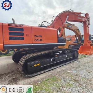 Excavadora de cadenas usada Hitachi ZX350 de 35 toneladas para minería en canteras, trabajo pesado, motor original certificado y probado ZX200 ZX250 ZX300 - Product Image 2