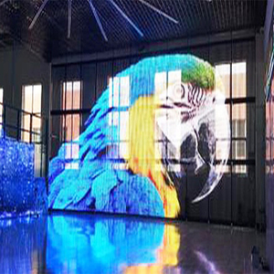 Pushunled Full Sexy Store Shelving P2.5 Flexible Transparent Film <strong>Screen</strong> Large Airport LED Advertising Video <strong>Screen</strong> - Product Image 3