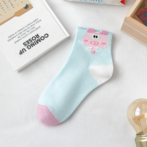 Mignon <span class=keywords><strong>petit</strong></span> cochon et <span class=keywords><strong>chien</strong></span> école Style <span class=keywords><strong>chaussettes</strong></span> mode 3D dessin animé animaux <span class=keywords><strong>chaussettes</strong></span> femmes coton cheville <span class=keywords><strong>chaussettes</strong></span> - Product Image 6