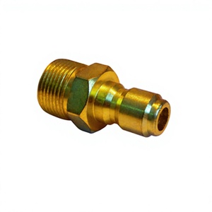 DURABLE MALE HIGH PRESSURE COUPLING 14.8MM PRESSURE <strong>WASHER</strong> <strong>JET</strong> WASH NECESSARY QUICK COUPLING PLUG - Product Image 1