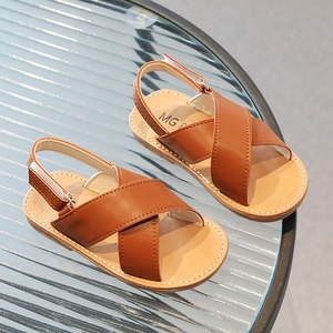 <span class=keywords><strong>Sandali</strong></span> incrociati alla moda estivi per bambini e bambine nuove scarpe da spiaggia Slip-On per bambini di medie dimensioni - Product Image 3