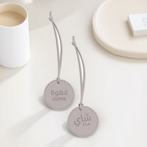 PU da rượu vang cổ <span class=keywords><strong>tag</strong></span> Đảng riêng rượu vang chai nhãn treo uống thẻ tên - Product Image 5