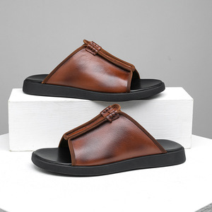 Chaussons d'été sportifs pour hommes, légers et respirants, pour l'extérieur et l'intérieur, avec logo personnalisé OEM, amorti et coussinets. - Product Image 5
