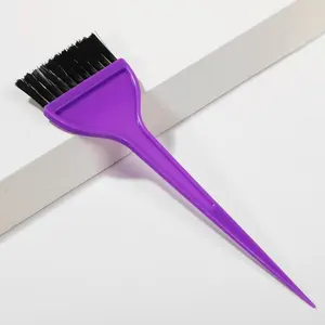 Profesyonel toptan kuaför salonu aracı tonu özel LOGO saç boyası fırça