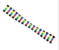 Modelo de ADN de ciencia médica, modelo de enseñanza de estructura de ADN, juguetes educativos de ADN de plástico