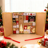 Impression personnalisée vide compte à rebours 12 24 30 jours Ramadan maquillage calendrier de l'avent noël jouet chocolat calendrier de l'avent boîte en papier