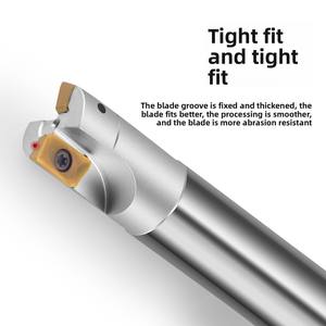 ที่ใส่เครื่องมือสำหรับเครื่องกัดคาร์ไบด์ <span class=keywords><strong>APMT1135</strong></span> CNC ที่จับแบบแท่งสามารถทำในประเทศ BAP300R ได้ - Product Image 5