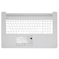 Nouvelle coque arrière pour ordinateur portable 17-BY & 17-CA avec repose-poignets confortable, nouveau clavier et pavé tactile, noir/blanc, PC/ABS/Métal