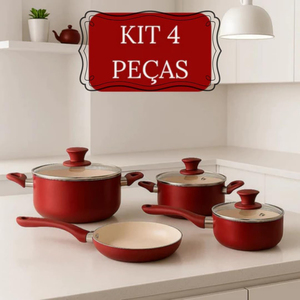 6 Piece Cooking Pots Glass Lids Bakelite Handles Dishwasher Oven Safe Non-Stick for Gas <b>Induction</b> Stoves Ceramic <b>Cookware</b> <b>Set</b> - Product Image 2