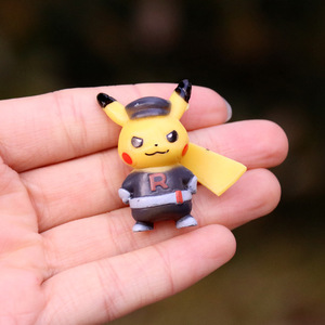 Vendita calda 10 stili Anime Cartoon PVC Mini 5cm 3D Pokemoned Capsule Figure per distributore automatico - Product Image 4