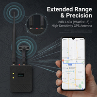 Nœud radio Meshtastic haute puissance LT4 28dBm pour réseau maillé hors réseau avec carte LoRa Heltec V4 avec antenne GPS 868 915