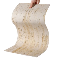 Revêtement mural flexible en pierre RCL pour bâtiments hôteliers, intérieur et extérieur, imperméable, facile à installer, carreaux en céramique MCM
