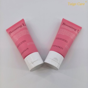 Tube souple rose de 50 ml et 60 ml, D35 mm, vide, pour emballage cosmétique, avec bouchon coréen à clapet, impression orientée, tube en plastique pour lotion - Product Image 4