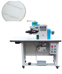 Machine automatique de collage de bords pour chaussures, cuir, caoutchouc, sacs à main, carnets, avec moteur à engrenages et roulement intégrés - Product Image 3