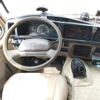 Autocar Toyota Coaster Bus de Transport Public Minibus 16 Places Toyota 2018 Hiace Fourgonnette Passagers d'Occasion en Vente Avantageuse