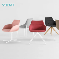 Chaise longue de loisirs moderne tissu de velours jambe en bois massif caractéristique modulaire populaire pour la maison bureau salon hôtel