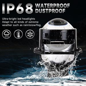 Lente de Proyector Bi-LED Súper Brillante de 3.0 Pulgadas, Modelo K114, Luz Alta y Baja, 6500k, IP68 Impermeable, 12V, 6000 Lúmenes, Bombillas para Faros Delanteros de Automóvil - Product Image 2