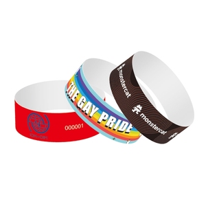 Bracelet personnalisé Étoile de mer rose Parc pour enfants Billet étanche Aire de jeux Bracelet Bracelet - Product Image 2