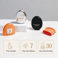 Tube de baume à lèvres torsadé en forme d'œuf avec logo personnalisé, en plastique ABS et PP de qualité alimentaire, vide, pour emballage cosmétique