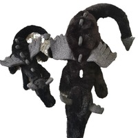 Boneka Naga Onyx Inggris Versi Tinggi untuk Anak-Anak, Super Lembut Isi Kapas PP, Pereda Stres, 50cm-160cm, Hadiah Ulang Tahun
