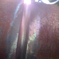 Robot las TIG industri otomatis, efisien untuk baja tahan karat & tembaga kondisi baru