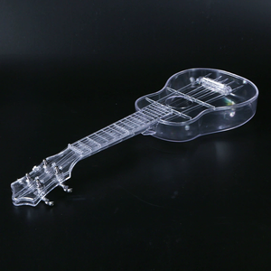 Venta al por mayor de instrumentos musicales de <span class=keywords><strong>ukelele</strong></span> de plástico transparente de 21 pulgadas - Product Image 5