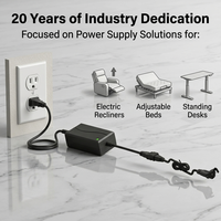 Adaptateur d'alimentation 90W 29V 3A pour fauteuil inclinable, canapé, transformateur d'alimentation universel à découpage pour moteur d'actionneur linéaire
