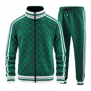 Conjunto de Sudadera y Pantalones Deportivos con Logotipo Personalizado para Hombre, Traje Deportivo de Invierno con Sudadera con Capucha y Cintura Elástica, Conjunto de 2 Piezas - Product Image 1