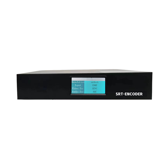 4K UHD 10bit 12G SDI HD to IP Encoder iptv Live Audio Video Real-time Transmission