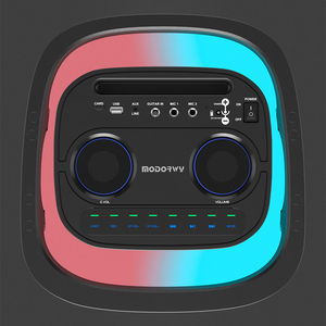 Hot Selling <span class=keywords><strong>8</strong></span> Zoll RGB LED tragbare Party-Lautsprecher Dual 4500mAh wiederauf ladbare Audio-Player-Fernbedienung für Outdoor-<span class=keywords><strong>Box</strong></span> - Product Image 6