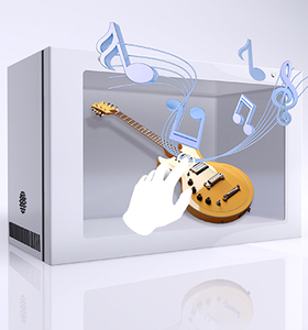 Ba chiều hiển thị Showcase cảm biến chuyển động tương tác kinh nghiệm HOLO hộp quảng cáo - Product Image 1