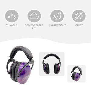 अनुकूलित शोर कमी फोल्डेबल एडजस्टेबल नरम कान डिफेंडर बच्चे कान मफ नींद के अध्ययन - Product Image 3