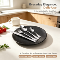 Ensemble de couverts en acier inoxydable 410 pour hôtel, restaurant, mariage, vente en gros, couteau, fourchette et cuillère 1010