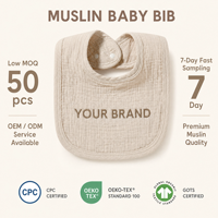 Bavoirs de luxe ajustables 100 % coton pour nouveau-né, couleur unie, doux, en forme de nuage, serviette, couche à langer, bandana d'alimentation, bavoirs anti-bave pour bébé