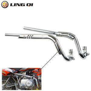 LINGQI RACING Pot d'échappement en alliage d'aluminium modifié pour motos tout-terrain compatible avec CRF50 XR50 CRF 50 Mini Pit <span class=keywords><strong>Bike</strong></span> - Product Image 6