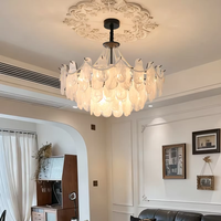 Lustre suspendu en fer et verre, style moderne et luxueux, couleur or, pour villa, bar, décoration intérieure, salle de banquet, salon, hall d'hôtel