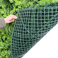 1m * 1m Vente en gros de gazon artificiel de haute qualité pour jardin Feuilles irrégulières Herbe verte Plante artificielle pour décoration intérieure et extérieure