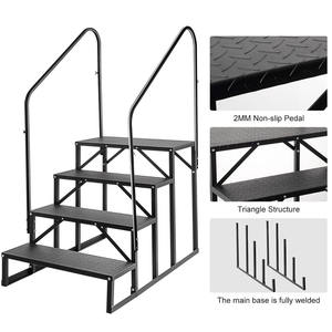 Escaleras <span class=keywords><strong>de</strong></span> 4 escalones RV con dos pasamanos para caravana - Product Image 4