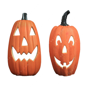 Statua Gigante di <span class=keywords><strong>Scheletro</strong></span> e Zucca di <span class=keywords><strong>Halloween</strong></span> in Plastica HDPE Personalizzabile con Colore e Logo su Misura, Forniture per Festività - Product Image 1