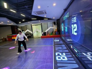 Trò chơi nhóm, trò chơi tương tác <span class=keywords><strong>d</strong></span>ẫn đầu, tương tác trên tường và sàn, thể thao vui nhộn, trận chiến lưới, trò chơi bóng - Product Image 5