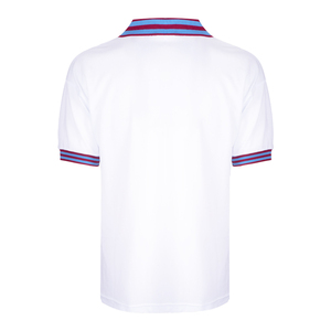 เสื้อฟุตบอลเรโทรของผู้ชาย<span class=keywords><strong>1980</strong></span>ลูกปัดผ้าฝ้ายแท้สีแดงไวน์แดงเสื้อผ้าใส่เล่นฟุตบอลออกแบบเองสำหรับ ASTON Villa - Product Image 3