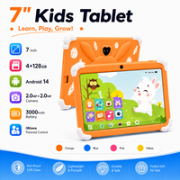Tablet PC Infantil con Control Parental, Android 14, 7 Pulgadas, 4G SIM, Logotipo Personalizado de Fábrica, OEM, ODM, Venta al Por Mayor