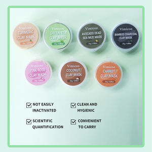 Masque facial en <span class=keywords><strong>argile</strong></span> pour le visage, masque <span class=keywords><strong>de</strong></span> boue pour le visage, masque <span class=keywords><strong>de</strong></span> voyage, label privé, biologique, coréen, curcuma, thé vert, <span class=keywords><strong>rose</strong></span> <span class=keywords><strong>rose</strong></span>, avocat, carotte, nettoie les pores - Product Image 4
