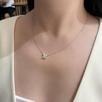 Collier en or 18 carats en forme de larme et d'œil de cheval, vente directe d'usine Yuanmei, un cadeau de fête éblouissant, adapté aux femmes