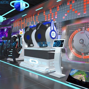 600 ㎡   Équipement de centre de jeux VR, parc d'attractions pour enfants, machine de jeu d'arcade à pièces, course, tir, simulateur de réalité virtuelle - Product Image 4