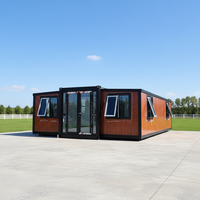 Maisons conteneurs extensibles personnalisables de 20 pieds avec structure en acier traditionnelle, faciles à installer, fabriquées en Chine