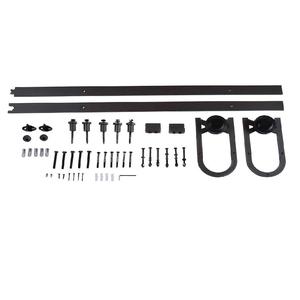 Nouveauté Système de <span class=keywords><strong>porte</strong></span> <span class=keywords><strong>coulissante</strong></span> <span class=keywords><strong>Rail</strong></span> de suspension Kit de quincaillerie <span class=keywords><strong>pour</strong></span> <span class=keywords><strong>porte</strong></span> de grange <span class=keywords><strong>coulissante</strong></span> <span class=keywords><strong>Petit</strong></span> <span class=keywords><strong>rail</strong></span> de <span class=keywords><strong>porte</strong></span> de grange en forme de fer à cheval - Product Image 4