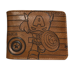 66 Designs Anime Hero Emboss <strong>Wallet</strong> for Women Female <strong>Personalise</strong> PU Leather Short <strong>Wallet</strong> <strong>Men</strong> with Card Holder Cartoon Coin Purse - Product Image 4